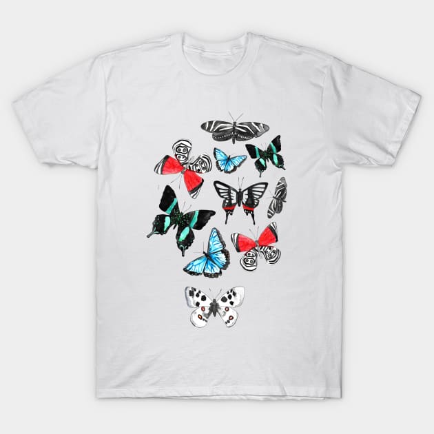 Float Like a Butterfly T-Shirt by tangerinetane